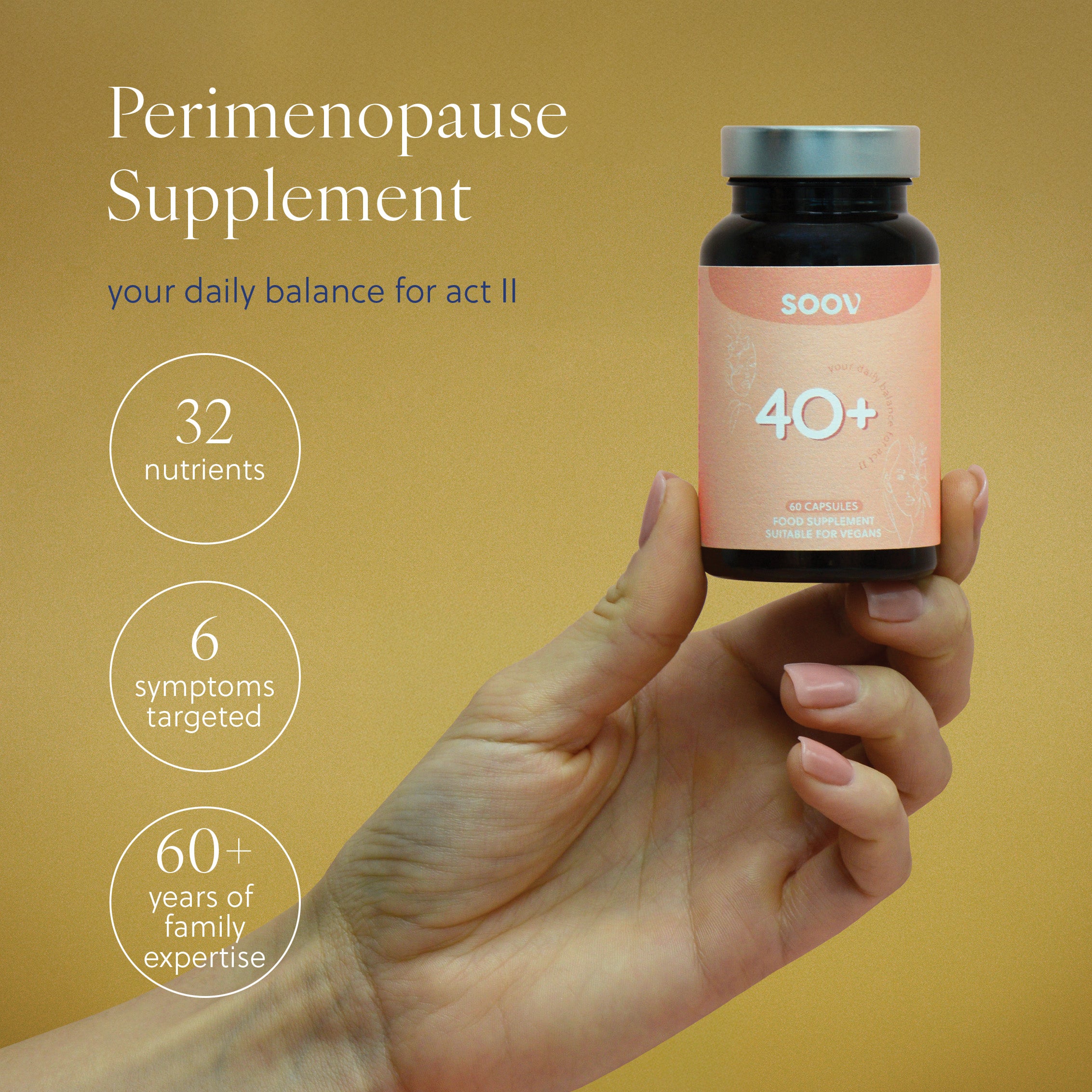 40+ - Perimenopause Supplement
