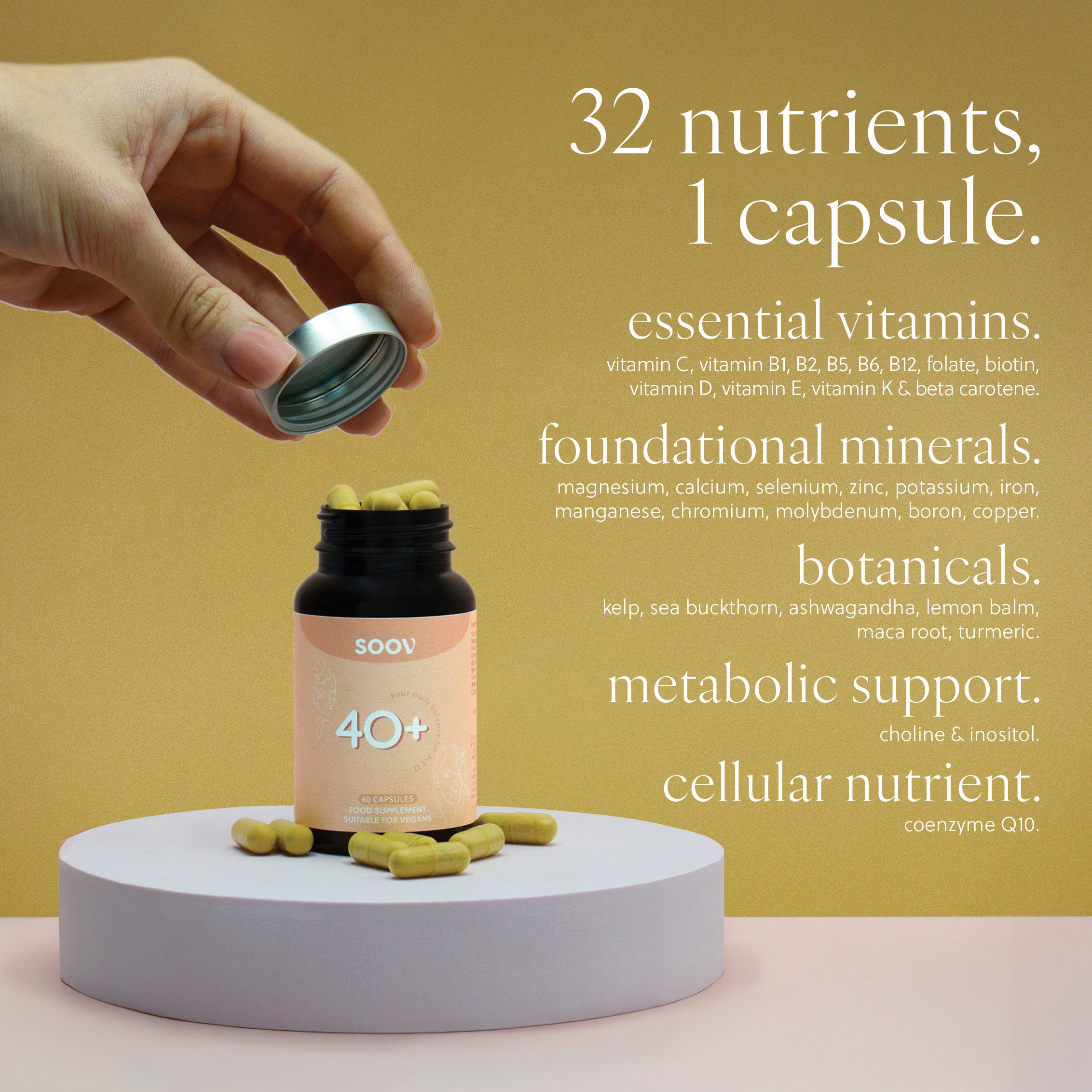 40+ - Perimenopause Supplement