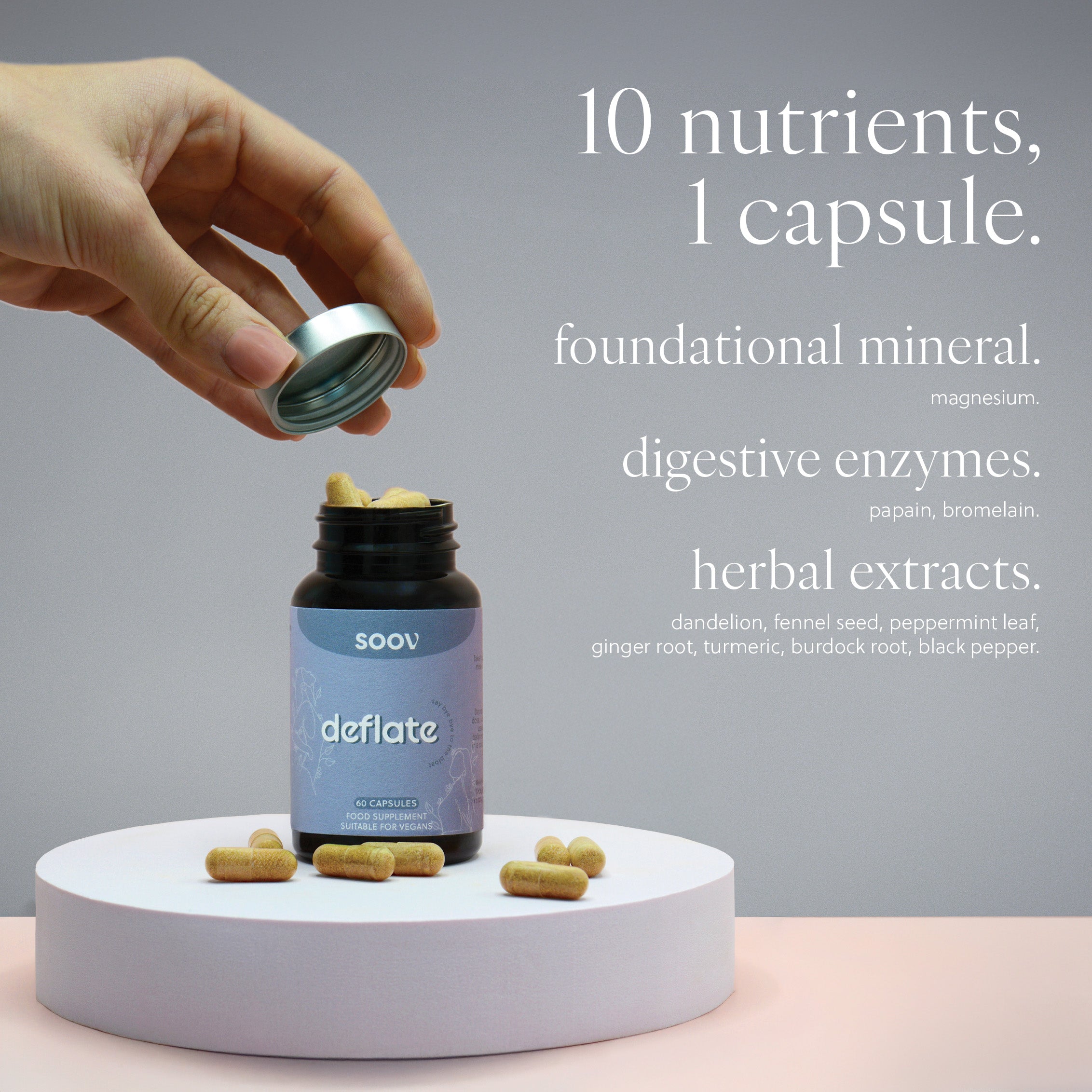 Deflate - Digestion & Bloating Support