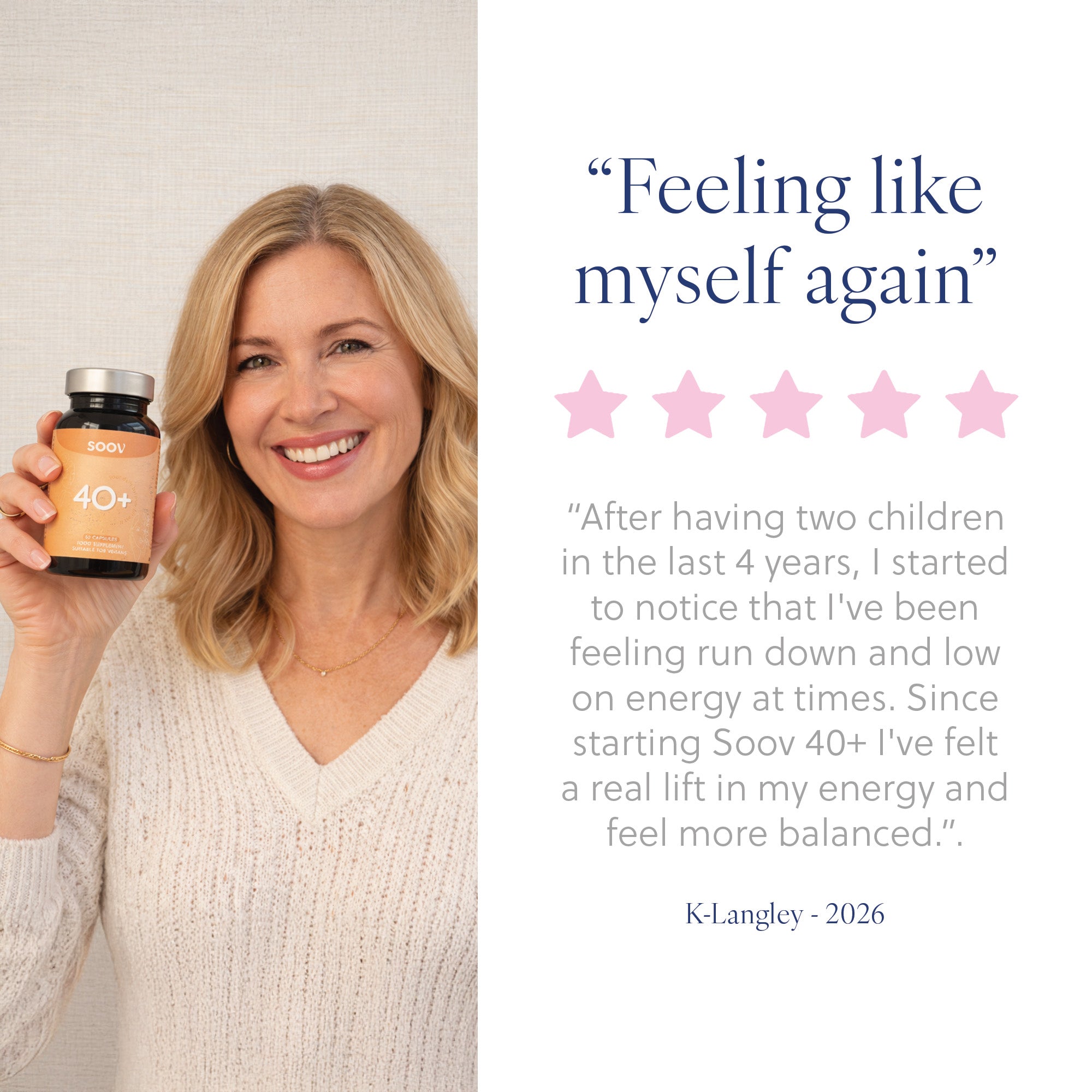 40+ - Perimenopause Supplement