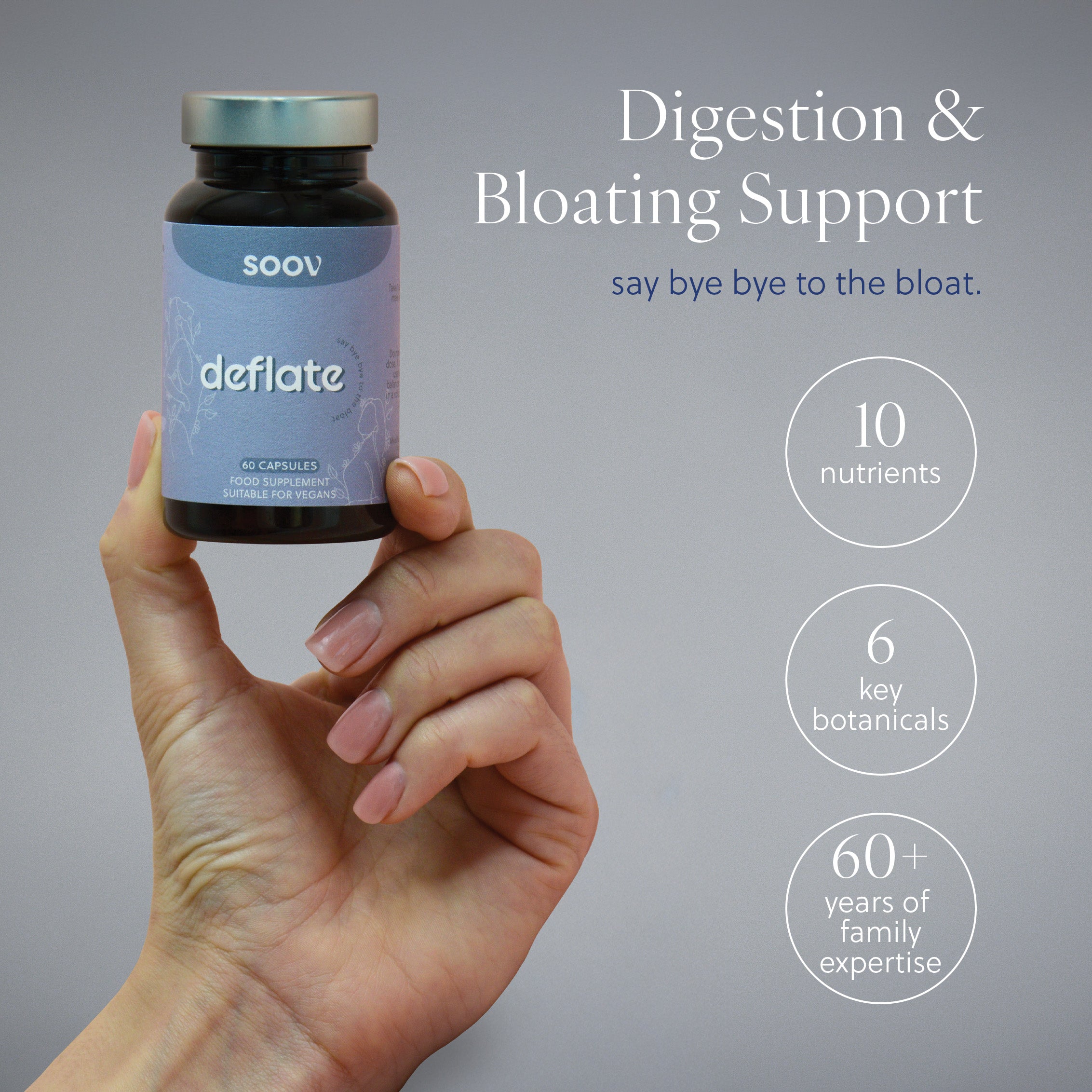 Deflate - Digestion &amp; Bloating Support