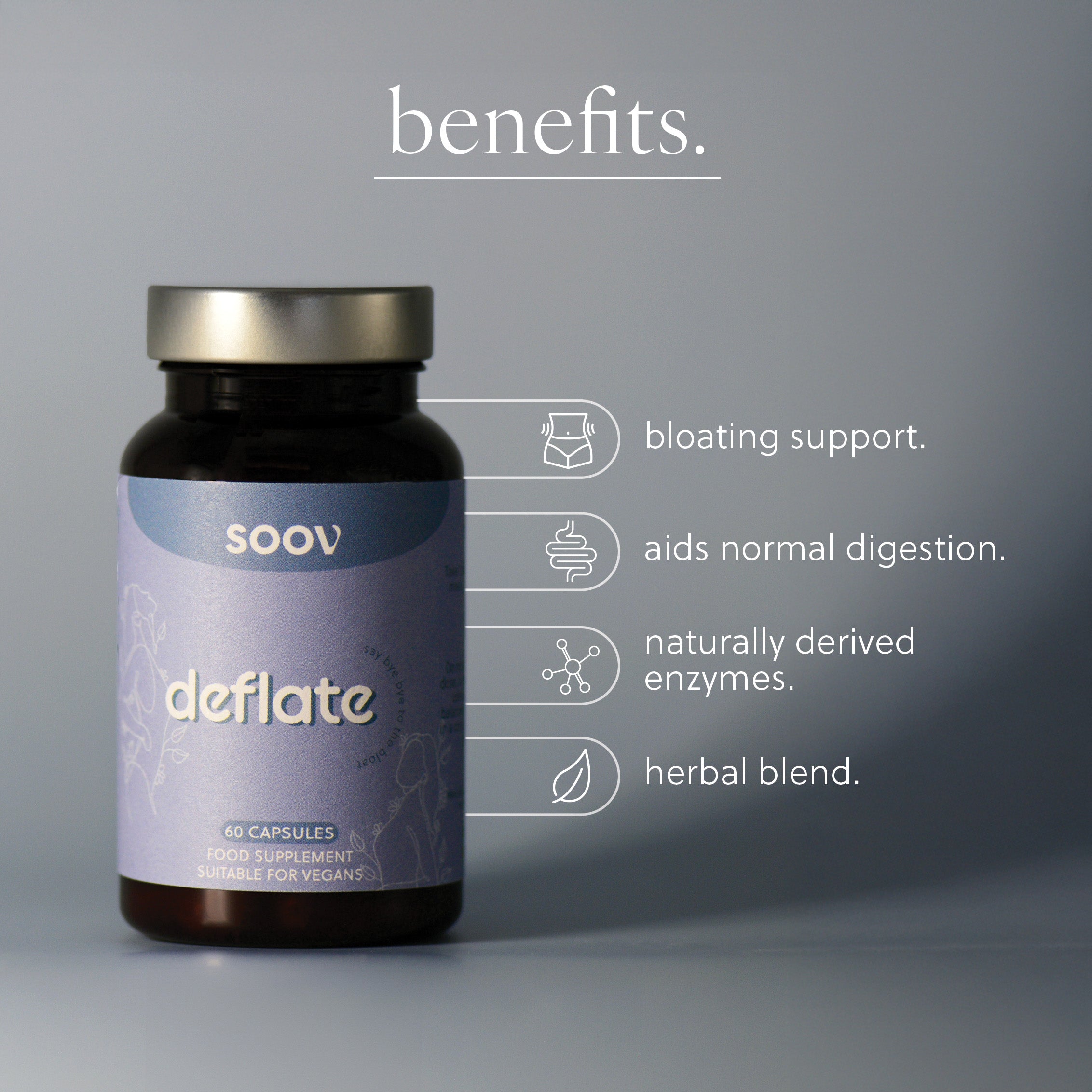Deflate - Digestion &amp; Bloating Support